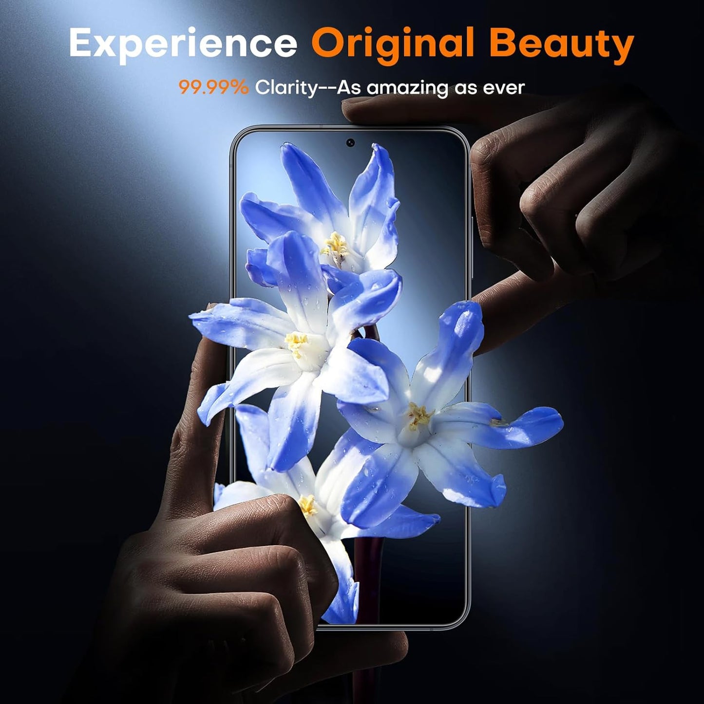 TOCOL for Samsung Galaxy S25 Plus Screen Protector [9H Hardness] [Military Grade Shatterproof] HD Tempered Glass 2 Pack