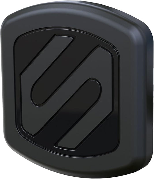 Scosche MAGFMB MagicMount Magnetic Car Phone Holder - Strong Magnet Mount for iPhone/Android - Secure Magnetic Cell Phone Mount for Flat Surfaces - Universal 360° Adjustable Mobile Cellphone Holder