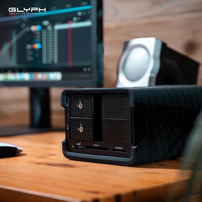 Glyph Blackbox PRO RAID USB‑C Desktop Drive 16 TB
