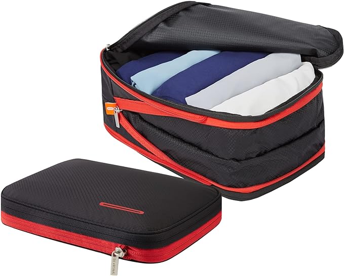 Bee Nesting Waterproof Compression Packing Cubes,Travel Packing organizers for Carry on Luggage,Backpacking, Suitcases