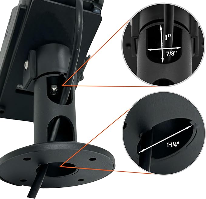 Point of Sale Swivel Stand for Pax Q30 - Swivels & Tilts - A Complete POS kit