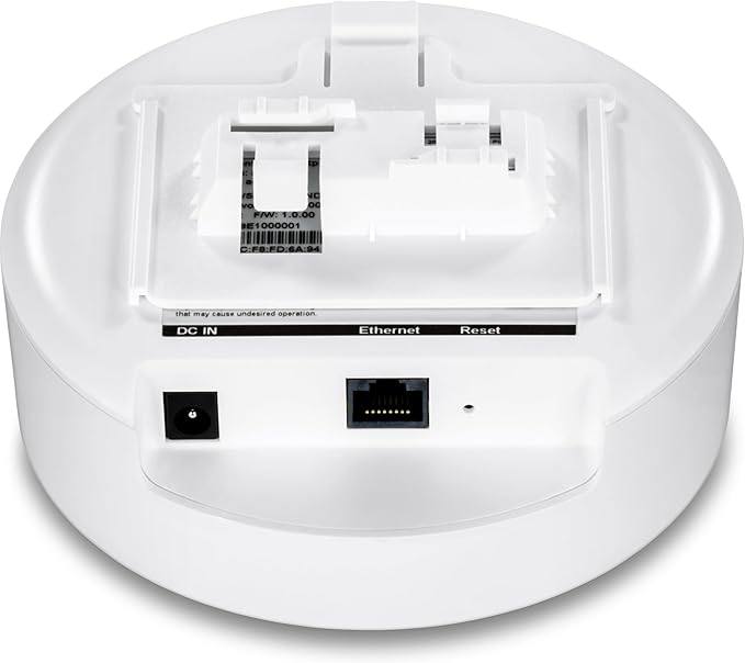 TRENDnet AC1300 Dual Band PoE Indoor Wireless Access Point, 867Mbps WiFi AC + 400Mbps WiFi N Bands, MU-MIMO, Repeater Mode, Traffic Management, Easy Installation, White, TEW-823DAP