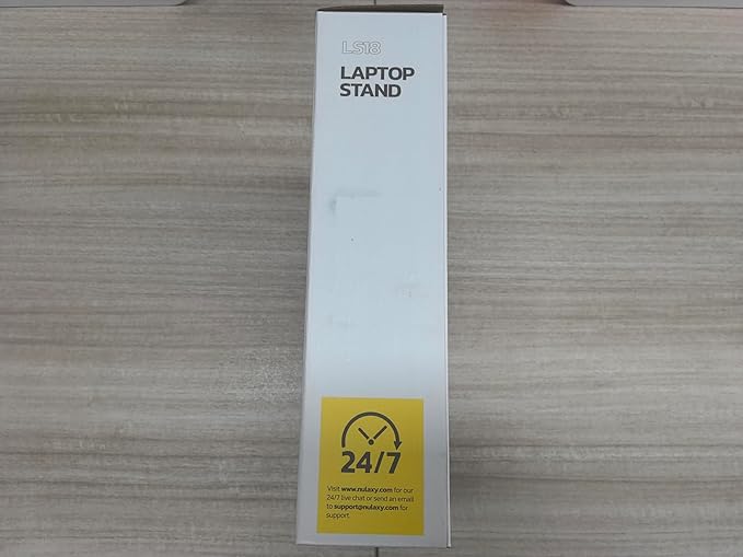 Nulaxy Telescopic 360 Rotating Laptop Stand for Desk Adjustable Height Swivel Pull Out Design Ergonomic Laptop Riser Fits All 10-17" Laptops Computer MacBook, Silver