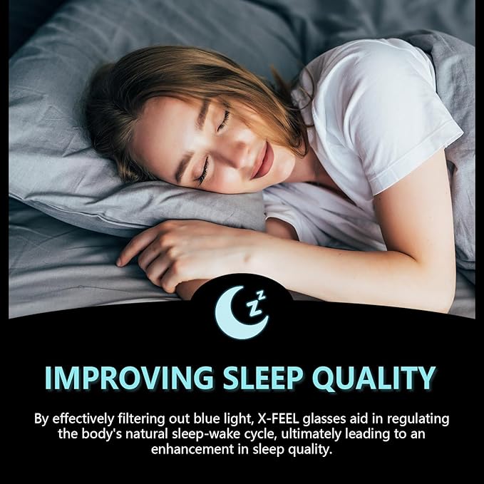 2 Pack Clip On Blue Light Glasses for Women Men, Fit Over Prescription Eyewear Reduce Computer Eye Strain