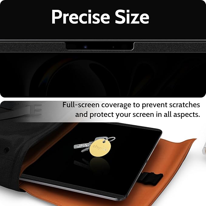 Magnetic Privacy Screen Protector for iPad Pro 13 Inch 7th (2024, M4), Removable Anti Blue Light Glare Spy Private Filter, High Sensitive Bubble-Free Easy Install Black Security Screen