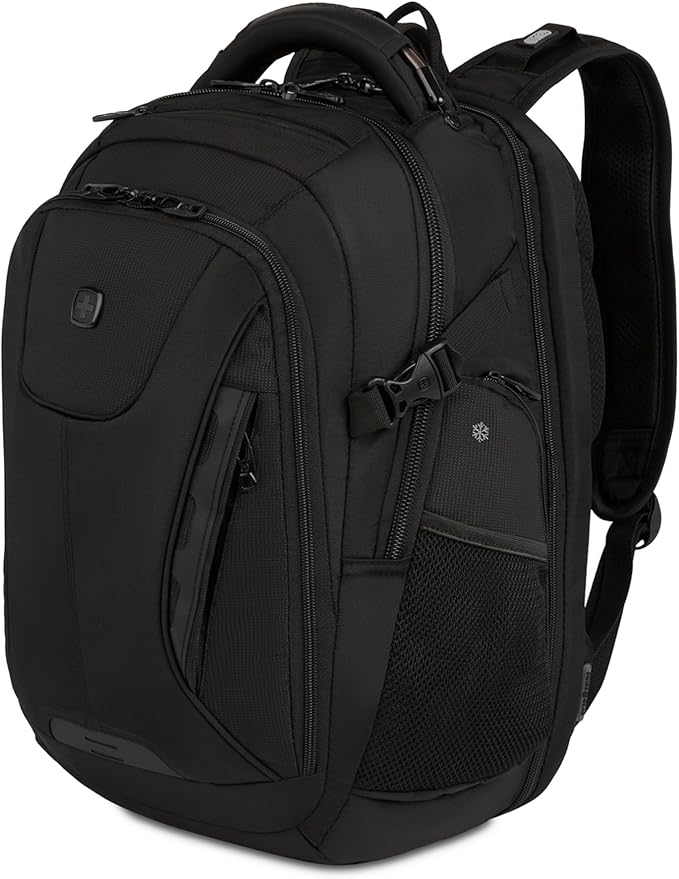 The Travel Tech Elite USB ScanSmart Laptop Backpack