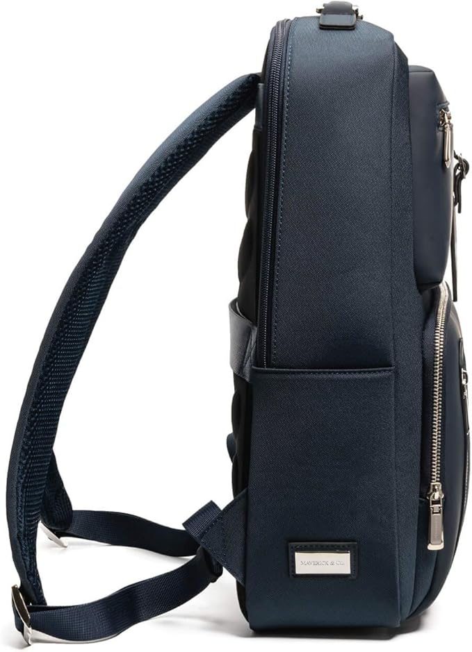 Maverick & Co. Explorer Light Backpack, Compatible with 15.6" laptop, for Men & Women (Navy)