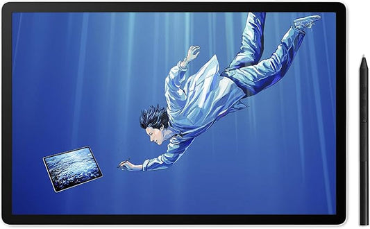 Wacom MovinkPad Pro 14, Android Mobile Drawing Tablet, 14" OLED No Computer Needed, Battery-Free Slim Pro Pen 3, 12GB RAM/256GB Storage, Anti-Glare Matte Screen, All-In-One Portable Digital Art Tablet