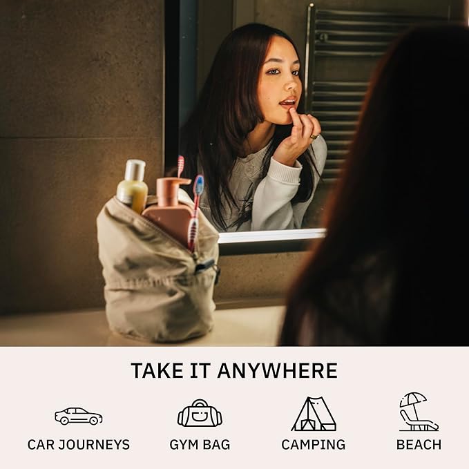 trtl Packing Pods, Coconut - Packing Cubes for Travel - Organizer Bags for Luggage to Maximize Space in Suitcase - Travel Packing Organizers - Includes Carry Strap - Comes with 3 Cube Sizes - 5 Pack