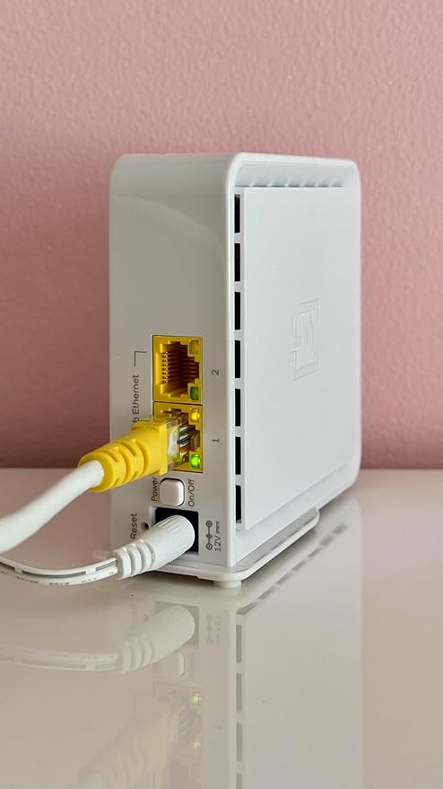 Smart Mesh WiFi Extender - Frontier Secure Air 4920 - Dual Band WiFi Booster with Ethernet Ports | 802.11ac WiFi 5 Mesh Extender for Whole Home Coverage, Easy WPS Setup