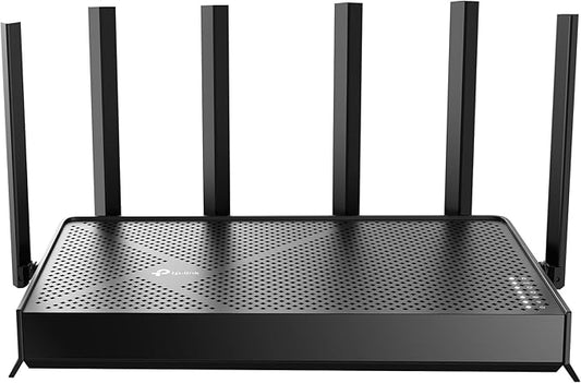 TP-Link Tri-Band BE9700 WiFi 7 Router Archer BE600 | 10G WAN/LAN +2.5G WAN/LAN +3× 2.5G LAN Ports, New 320Mhz Channel | Covers up to 2,600 Sq. ft and 120 Devices|VPN, HomeShield for Network Security