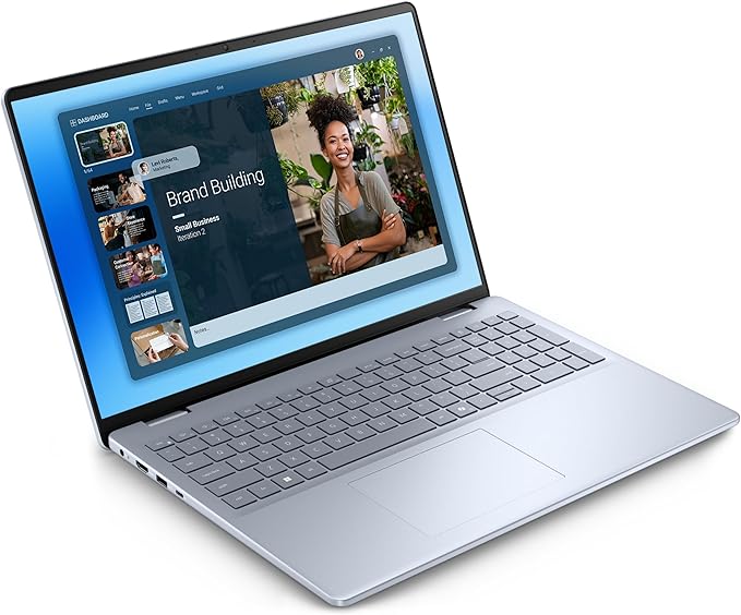 Dell Inspiron 16 Touchscreen Laptop, 16 Inch IPS Display, Intel 7 150U (Up to 5.4GHz), 32GB DDR5, 1TB SSD, Windows 11 Pro, Fingerprint Reader, Backlit Keyboard, FHD+ Cam, Wi-Fi 6E, Accessories