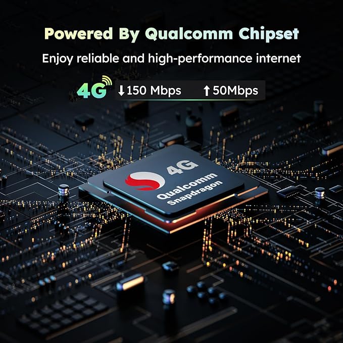 GlocalMe U3 4G LTE Mobile Hotspot, Portable WiFi Hotspot for Travel in 200+ Countries, No SIM Card Needed, 10 Connected Devices and Global 1GB Data 90 Days, Pocket WiFi Hotspot Device (U3 Black)