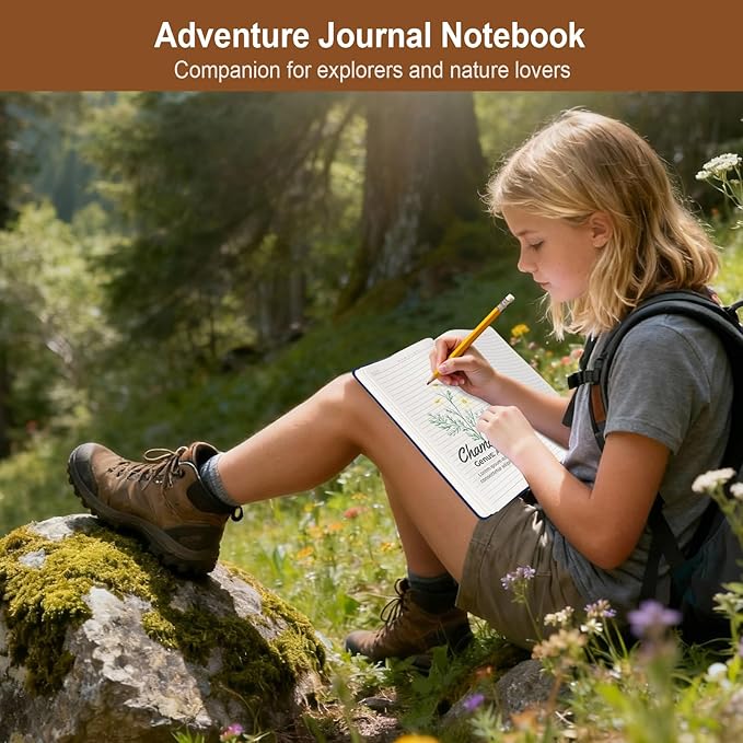 Vivin B5 College Ruled Notebook for Work,6.9"x9.8" Leather Hardcover Journal,192 Pages Professional Lined Notebook for Office & Business