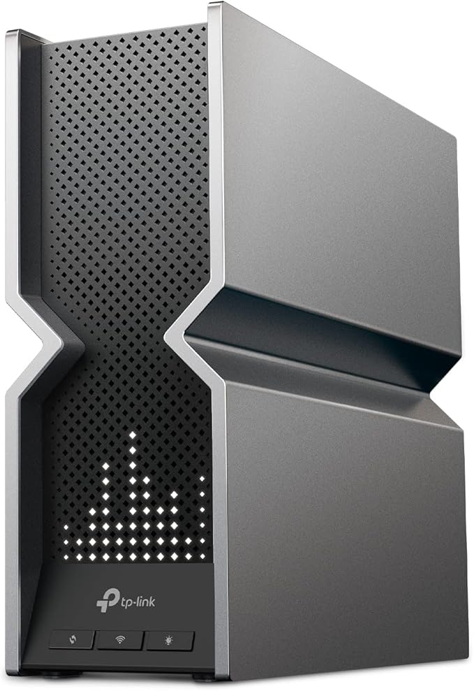 TP-Link Tri-Band BE19000 WiFi 7 Router (Archer BE800) | 12-Stream 19 Gbps | 2×10G + 4×2.5G Ports | LED Screen, 8 High-Performance Antennas | VPN, Easy Mesh, HomeShield, Private IoT, Free Expert Help
