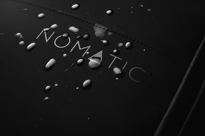 NOMATIC Travel Pack - 20L Water Resistant Laptop Bag - TSA-Ready Expandable Black Backpack