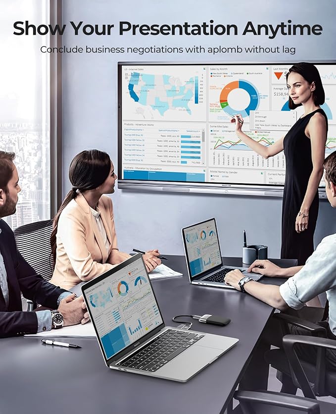 ORICO 1TB External SSD Up to 2000MB/s, Portable Solid State Drive with 20Gbps USB C&A Cable, Reliable Storage for Type-C Smartphone, Tablets, Laptops, USB 3.2 Gen 2x2- M20