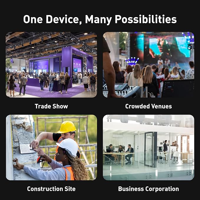 GL.iNet GL-XE3000 (Puli AX) 5G Router with Dual SIM Card Slot, Wi-Fi 6 Cellular Routers, Built-in Battery, Multi-WAN, VPN, OpenWrt, Secure 5G Router for Office, Retail, Events, Business