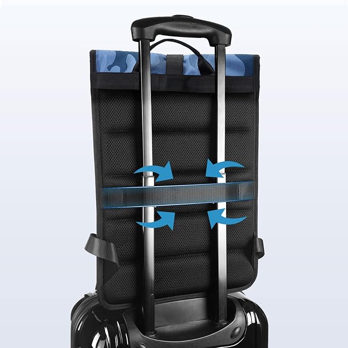 Smatree Business Laptop Backpack,Travel Laptop Bag for 14-16 inch MacBook Pro 2021/12.3-13inch Surface Pro X/7/6/ Acer Aspire 5/ Acer Nitro 5 Gaming Laptop 15.6 inch and Other 15.6inch Laptop,Blue