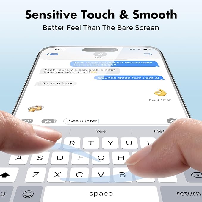 UNBREAKcable 3-Pack Screen Protector for iPhone 15, Double Shatterproof Tempered Glass [Easy Installation Frame] [9H Hardness] [99.99% HD Clear] [Case Friendly] for iPhone 6.1 inch