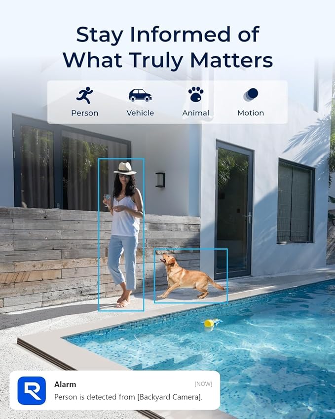 REOLINK Altas PT Ultra - 4K Solar Security Cameras Wireless Outdoor, 500 Days Battery Life, ColorX Night Vision, 360° Pan Tilt Auto Tracking, Dual-Band Wi-Fi 6 Cameras for Home Security