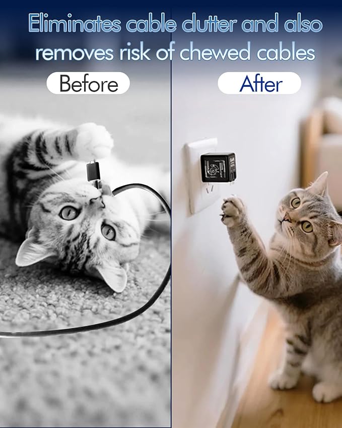 W&O 2-in-1 gan Compatible with Fast Charger,Retractable Phone Charger with Cables,45W iPhone Charger Fast Charging,Fast Charger for iPhone16/15/14/13 Series, Galaxy S25/24,Android and More（Evergreen）