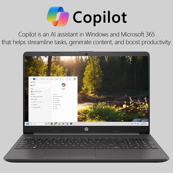 HP 250 G9 15" FHD Business Laptop, Microsoft Office 365 Included, Intel Core i5-1235U 10-core Processor, 32GB RAM, 1TB SSD, Ethernet Port RJ-45, SD Card Reader, Wi-Fi 6, Windows 11 Pro, WOWPC USB