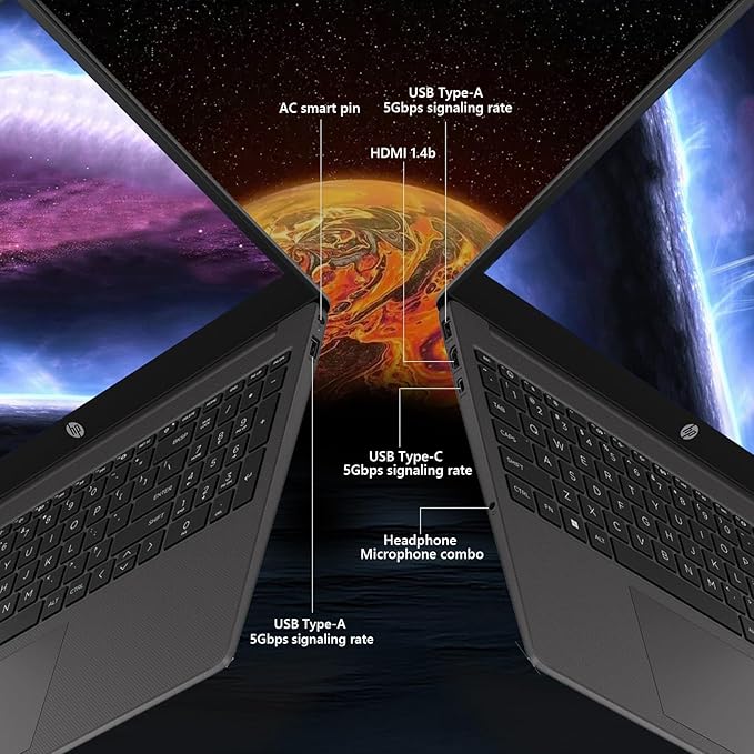 HP Business and Study Laptop 2025 Updated, 15.6" FHD, AMD Ryzen 7 7730U (64GB RAM | 2TB SSD), Numeric Keypad, Webcam, Windows 11 Pro+ Copilot AI, WiFi 6& Bluetooth with 5-in-1 Accessory Kit Box