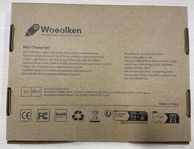 1GB Flash Drive 10 Pack, Wooolken USB 2.0 Memory Stick Thumb Drive with Lanyards Swivel USB Stick for Data Storage and Backup (Mixed Colors)