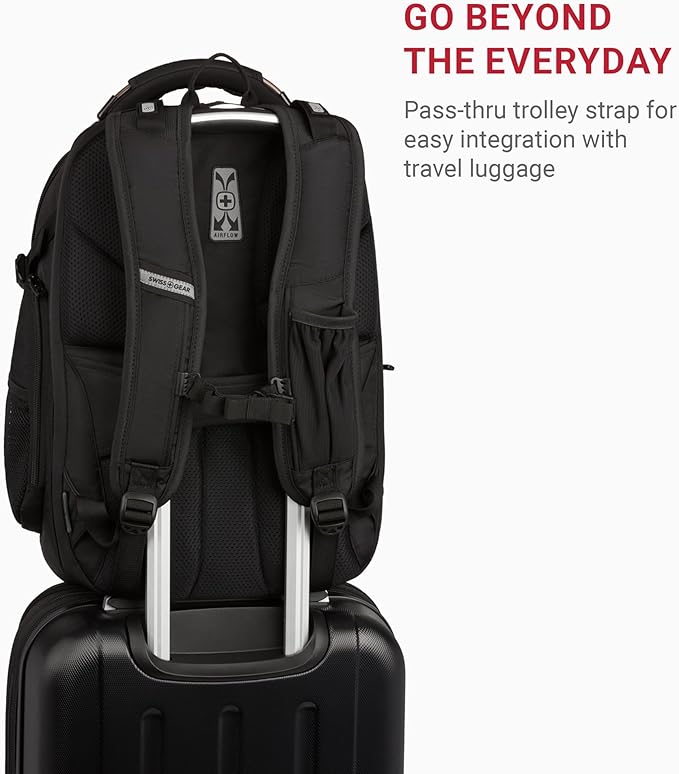 The Travel Tech Elite USB ScanSmart Laptop Backpack