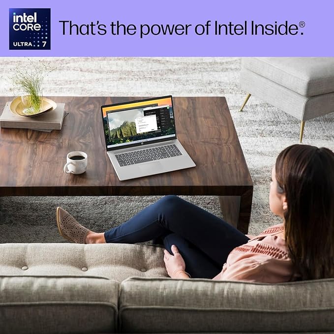 HP 2025 17.3" Business Laptop, 64 GB DDR5 RAM, 4 TB SSD, Intel Ultra 7 255U 12-Core Processor, Anti-Glare Touchscreen, Intel Graphics, AI Boost NPU, Backlit KB, Secure Privacy Camera, w/Accessories