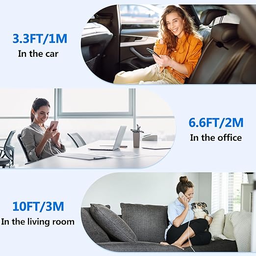 USB C Cable,3 Pack USB C to USB C Cable(3FT/6FT/10FT),60W Type C Charger Fast Charging Cord for iPhone 17 16 15 Pro/Plus/Pro Max,MacBook Pro,iPad Pro Air,Samsung S24/S24 Ultra