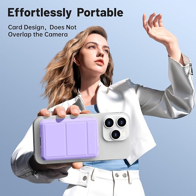 Azmuth for Magsafe Battery Pack, 10000mAh Magnetic Power Bank 22.5W PD Fast Charging with LED Display Wireless Portable Charger for Magsafe with Stand for iPhone 17/16/15/14/13/12/Pro/Pro Max