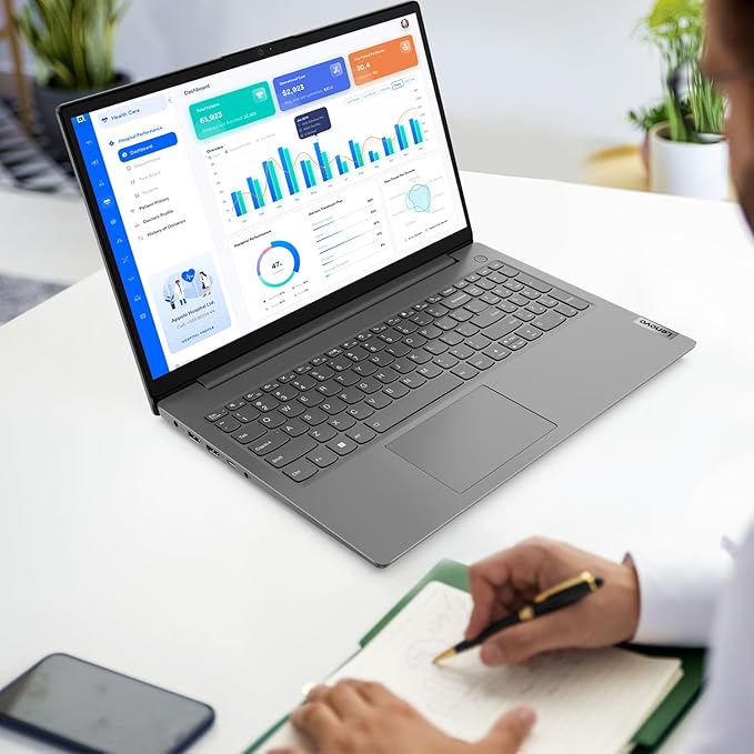 Lenovo V15 Gen 4 Laptop, 15.6” FHD, Octa-Core Intel Core i5-13420H (Beat i5-1235U), 16GB RAM, 2TB SSD, Win11H – Slim, Fast, and Ready for Work or Study, School and Office, PCO Foldable Laptop Cooler