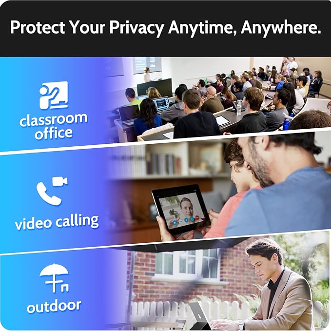 Magnetic Privacy Screen Protector for iPad 9th 8th 7th Generation 10.2 Inch & iPad Air 3th & iPad Pro 10.5 In, Removable Anti Blue Light Glare Spy Private Filter, High Sensitive BubbleFree