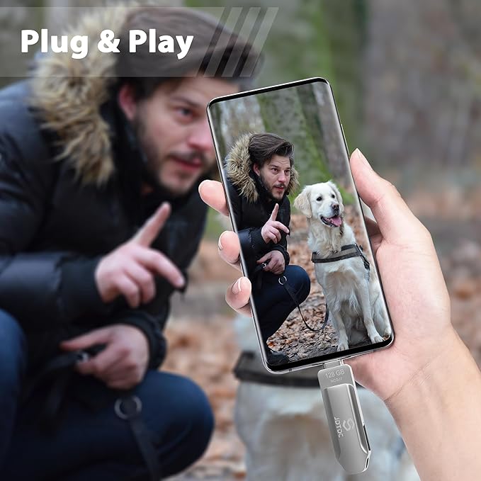 128GB Photo-Stick-iPhone-16 15-Flash-Drive iPhone USB C Memory Stick For Photo Video Contact iPhone-External-Storage-iPad-Photo-Backup-Stick iPhone-Thumb-Drive iPhone-Photo-Storage Android-Photo-Stick