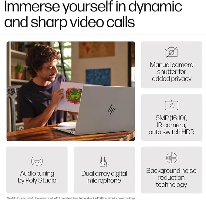 HP Envy 17.3" Business Laptop, FHD Touchscreen, Intel Core Ultra 7 155U, Lightweight, HDMI, Thunderbolt 4, IR Camera, Wi-Fi 7, Windows 11 Pro, 16GB DDR5 RAM, 1TB SSD