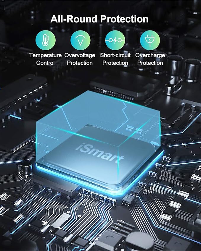 Cell Phone Wall Charger USB Charging Station for Multi 12 Ports Power Strip Charging Hub Smart Plug Charge Block Desk Device Dock for iPhone 15/14/13/iPad iPod Galaxy Watches Android Phones