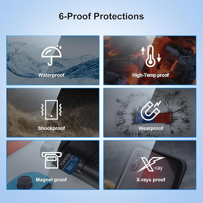 TOPESEL 32GB Micro SD Card 2 Pack Memory Cards Micro SDHC UHS-I TF Card Class 10 for Camera/Drone/Dash Cam(2 Pack U1 32GB)