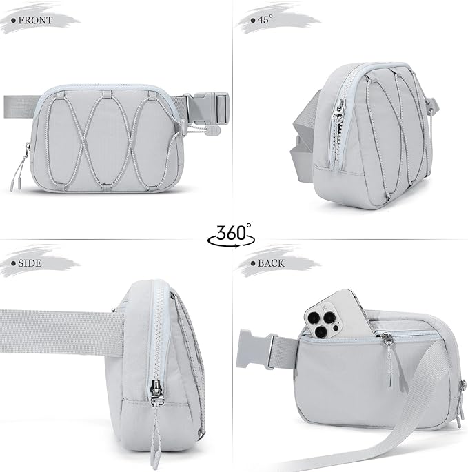 MAXTOP Small Crossbody Bags for Women Belt Bag Fanny Pack with Adjustable Strap