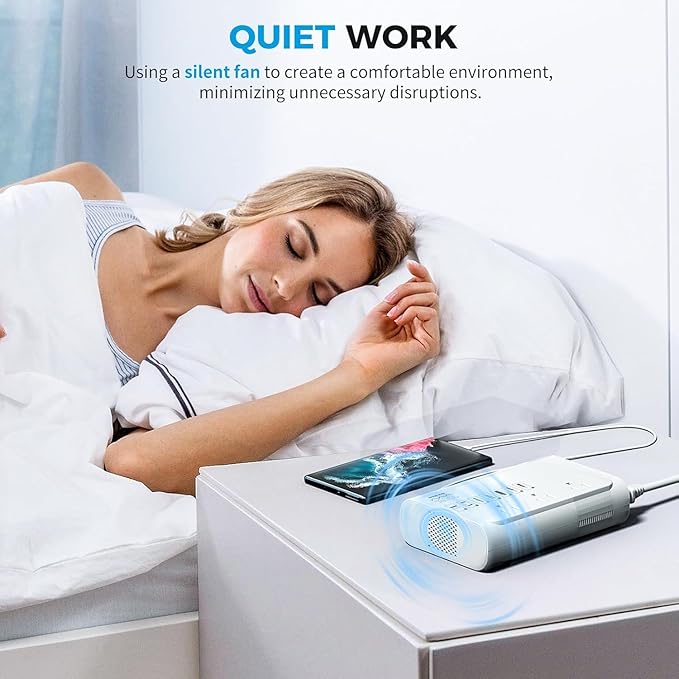 [Game-Changer] DOACE 500W Max 220V to 110V Converter, 50Hz to 60Hz Voltage Converter for European Travel, 100% Pure Sine Wave Power Converter US to Europe for CPAP Hair Straightener Laptop Cell Phone