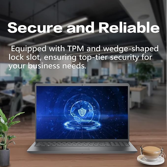 Dell Vostro Business Laptop -15.6" FHD - Intel Core i3-1215U - 32GB RAM - 1TB SSD - Wi-Fi 6 - Long Battery Life - Ethernet Port - SD Card Reader - Immersive Narrow-Bezel Display - Windows 11 Pro