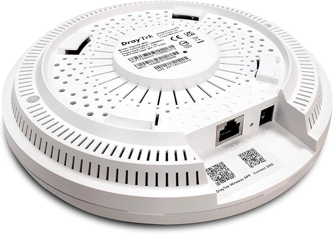 DrayTek VigorAP 962C Dual-Band AX3000 WiFi 6 Access Point, Mesh, Repeater, Access Point Mode. 2.5Gb POE Uplink
