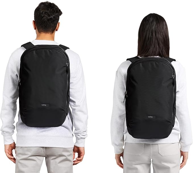 Bellroy Transit Workpack Pro (22L work bag/commuter backpack, fits 16” laptops; organization for travel and commutes) - Black