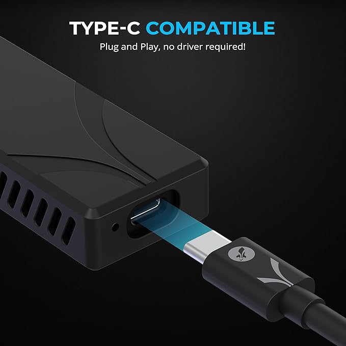 SABRENT 1TB Rocket Nano XTRM External SSD, USB 3.2 / Thunderbolt 3, Speeds Up to 2700MBps (SB-XTMN-1TB)