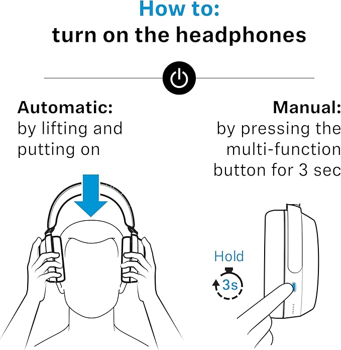 Sennheiser Momentum 4 Wireless Noise Cancelling Headphones - Bluetooth Headset for Crystal-Clear Calls with Adaptive Noise Cancellation, Over-Ear Headphones, 60h Battery Life, Folding Design, Brown