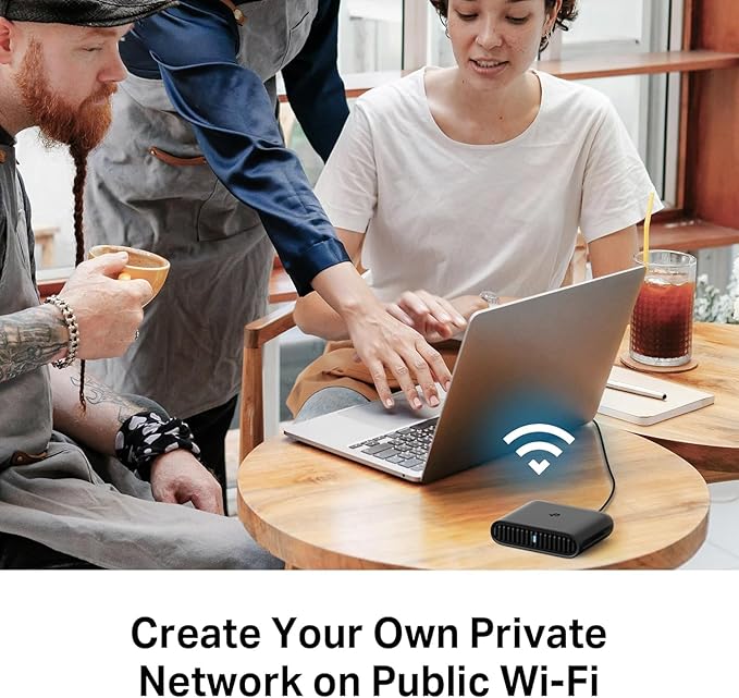 TP-Link Dual-Band Wi-Fi 6 AX3000 Travel Router TL-WR3002X | Multi-Gig Portable | OpenVPN, WireGuard | Easy Public WiFi Sharing | Hotel/Cruise/Travel Approved | Phone WiFi Tether | USB 3.0 | Multi-Mode