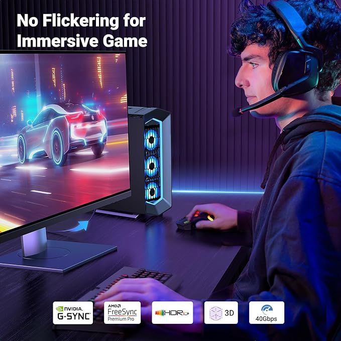 UGREEN DisplayPort Cable 2.1 DP2.0 40Gbps Support 16K@30Hz 8K@240Hz 4K@240Hz HDR, HDCP, DSC 1.2a, Braided Display Port Cable Cord Compatible FreeSync G-Sync Video Card Monitor, 10FT