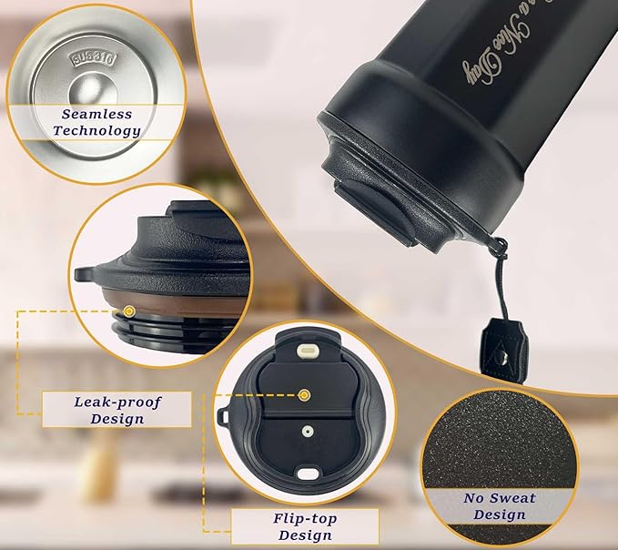 ZK&HX LIFE 13oz Camping Pour over Coffee Makers,Portable Pour Over Coffee Dripper,forTravel,Camping,Offices,Backpacking,Portable Tea Infuser for Loose Leaf Tea,Infuser Cup