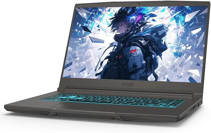 msi Thin 15 Gaming Laptop, 15.6" FHD IPS 144Hz, Intel 8-core i5-13420H, NVIDIA GeForce RTX 3050, 16GB RAM, 1TB SSD, Backlit Keyboard, WiFi 6E, Bluetooth, Gray, Windows 11, EAT Laptop Foldable Stand